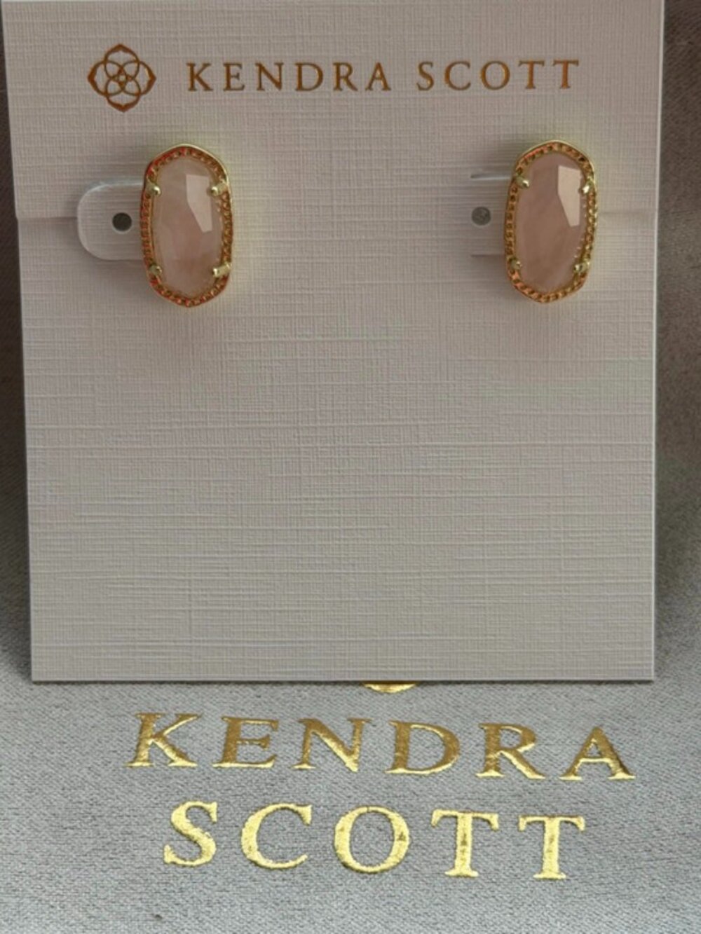 Kendra Scott pink earrings